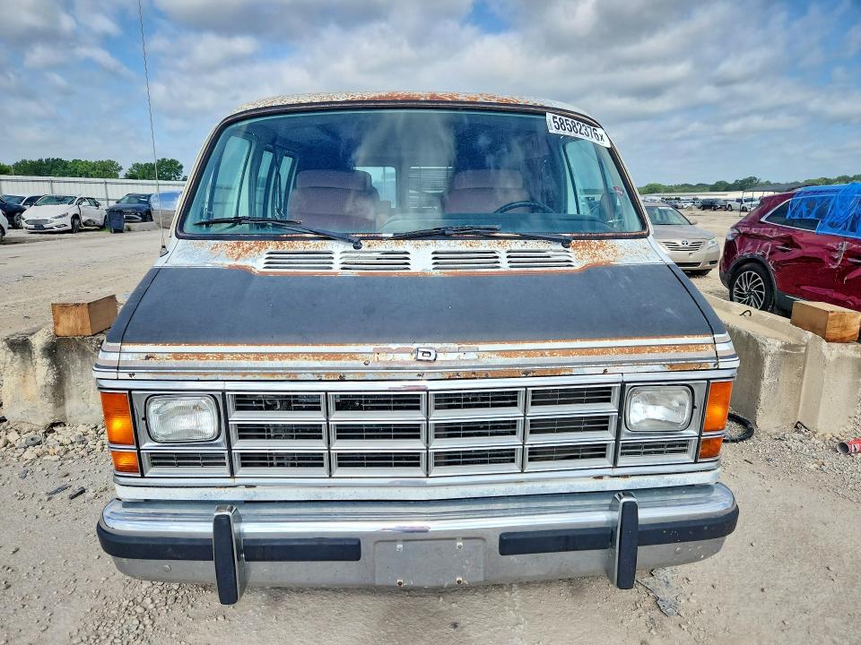 1989 Dodge Ram Van მანქანა იყიდება აუქციონზე, vin: 2B6HB21Y7KK366637, აუქციონის ნომერი: 58582376