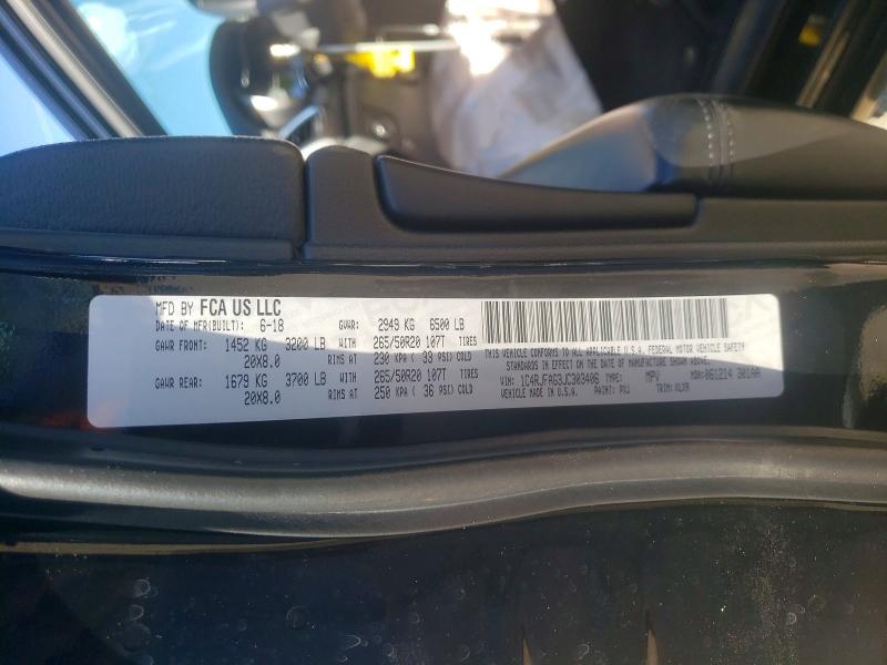 56083006 :رقم المزاد ، 1C4RJFAG3JC303406 vin ، 2018 Jeep Grand Cherokee مزاد بيع