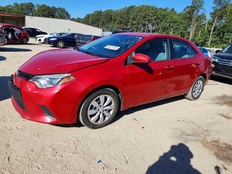 55871706 :رقم المزاد ، 2T1BURHE2EC191256 vin ، 2014 Toyota Corolla مزاد بيع