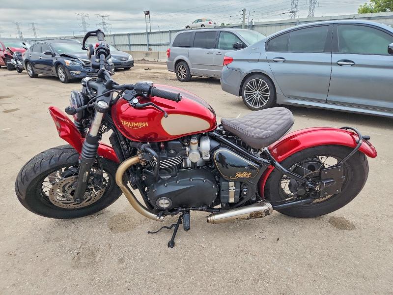 57903696 :رقم المزاد ، SMTD53HL0NTAW7274 vin ، 2022 Triumph Motorcycle Bonneville مزاد بيع
