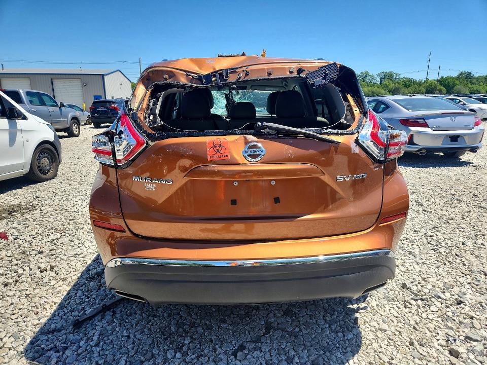 2016 Nissan Murano მანქანა იყიდება აუქციონზე, vin: 5N1AZ2MH2GN119912, აუქციონის ნომერი: 56504396
