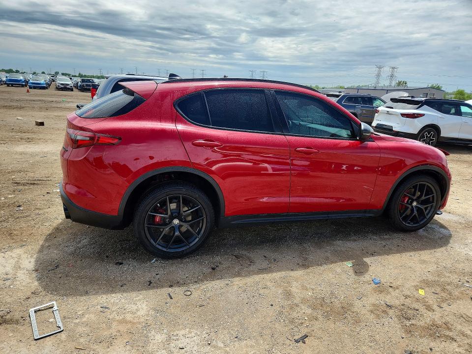 2019 Alfa Romeo Stelvio მანქანა იყიდება აუქციონზე, vin: ZASPAKAN2K7C42419, აუქციონის ნომერი: 55395006