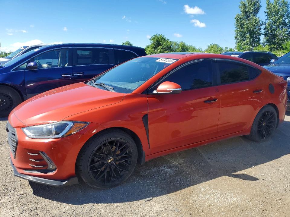 Продажа на аукционе авто 2018 Hyundai Elantra, vin: KMHD84LF0JU579773, номер лота: 57341986
