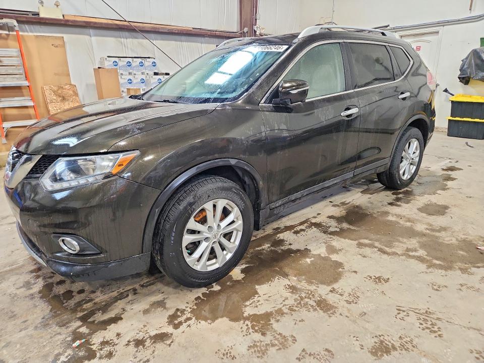 2014 Nissan Rogue მანქანა იყიდება აუქციონზე, vin: 5N1AT2MM8EC761204, აუქციონის ნომერი: 55066246