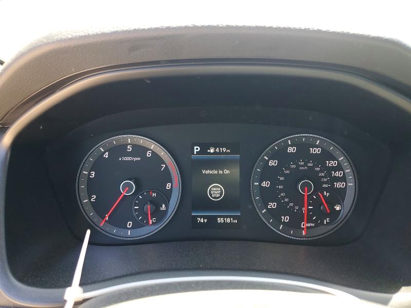 59274886 :رقم المزاد ، 5NPE34AF1KH734191 vin ، 2019 Hyundai Sonata مزاد بيع