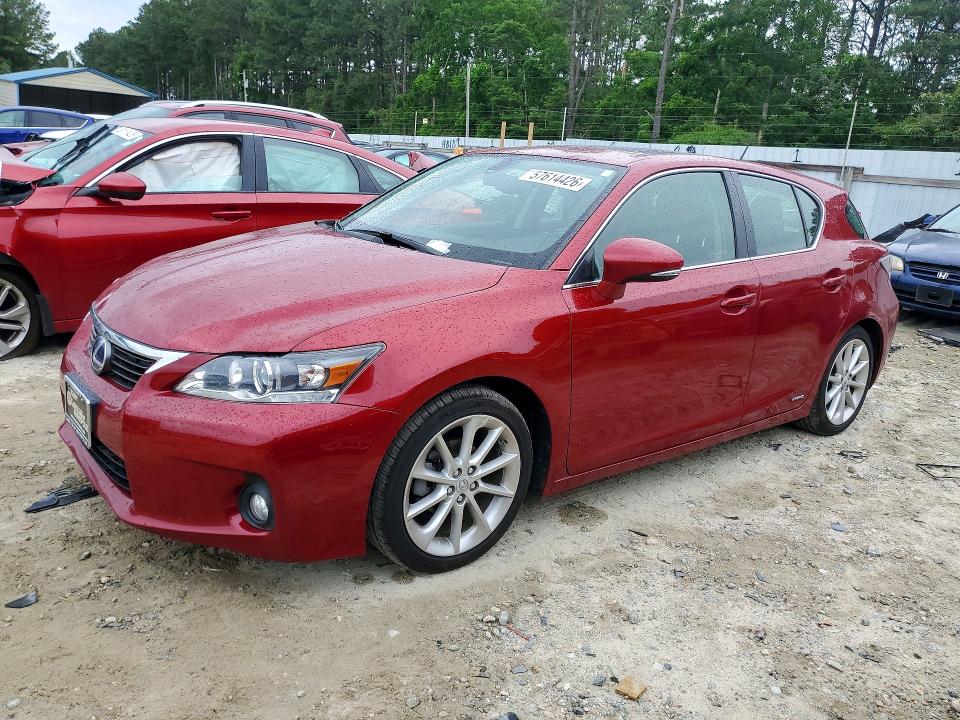 2011 Lexus Ct მანქანა იყიდება აუქციონზე, vin: JTHKD5BH0B2040971, აუქციონის ნომერი: 57614426