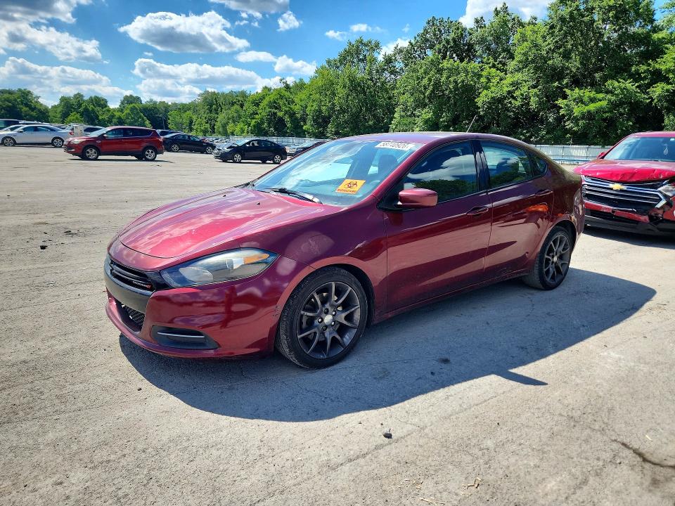 2015 Dodge Dart მანქანა იყიდება აუქციონზე, vin: 1C3CDFAA3FD374619, აუქციონის ნომერი: 58740926
