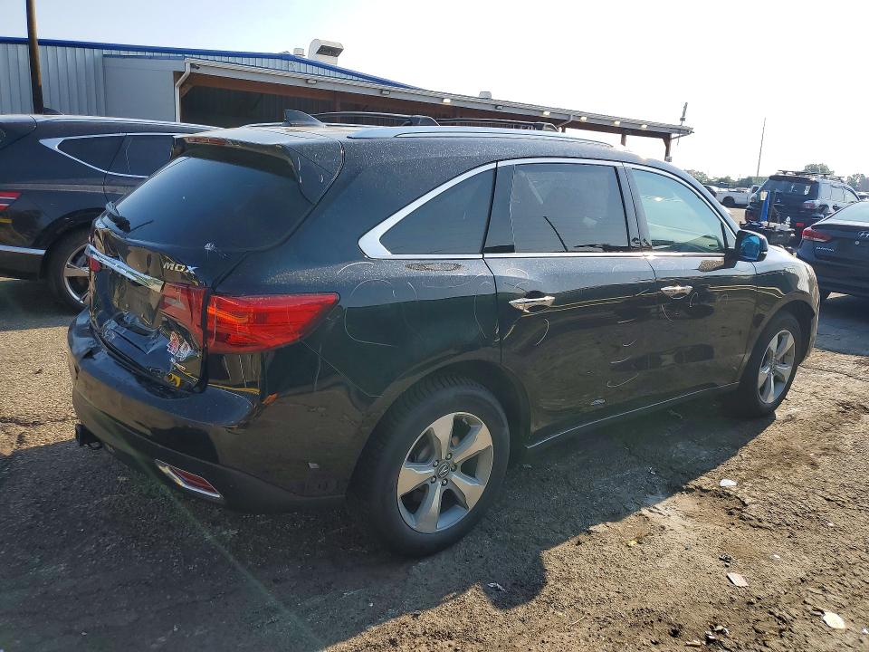 2016 Acura Mdx მანქანა იყიდება აუქციონზე, vin: 5FRYD4H2XGB034512, აუქციონის ნომერი: 58011326