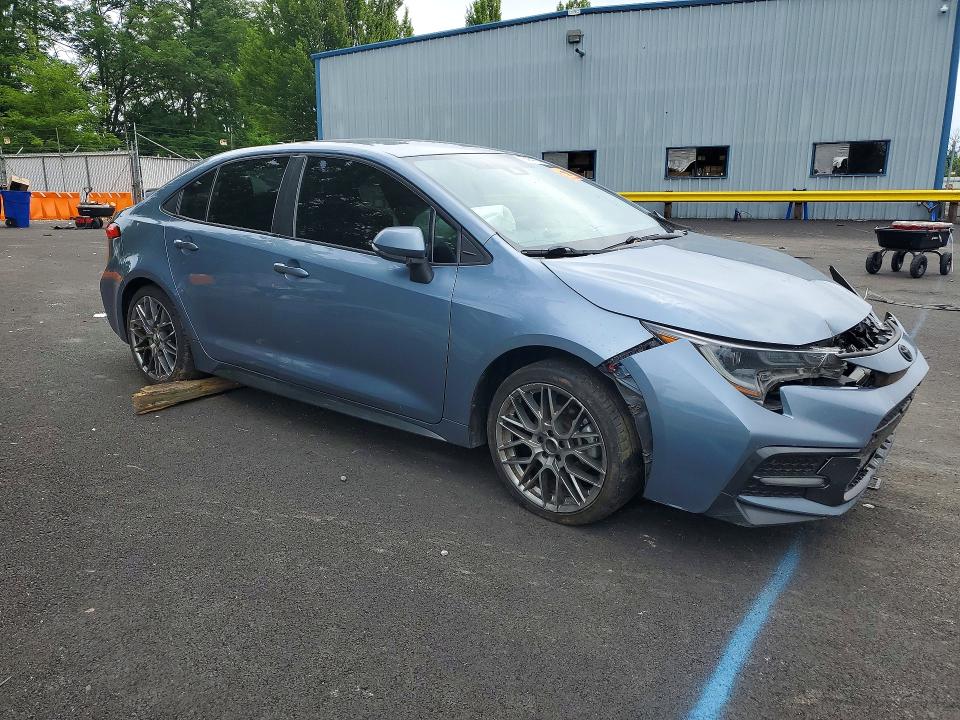 2021 Toyota Corolla მანქანა იყიდება აუქციონზე, vin: 5YFS4MCE9MP065372, აუქციონის ნომერი: 55474176