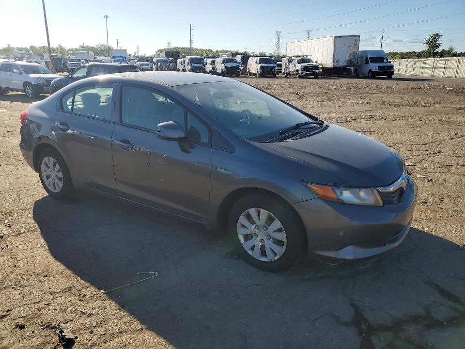 2012 Honda Civic მანქანა იყიდება აუქციონზე, vin: 19XFB2F55CE095282, აუქციონის ნომერი: 55735866