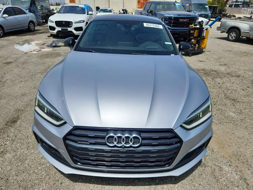 2019 Audi A5 მანქანა იყიდება აუქციონზე, vin: WAUFNCF57KA071271, აუქციონის ნომერი: 56370366
