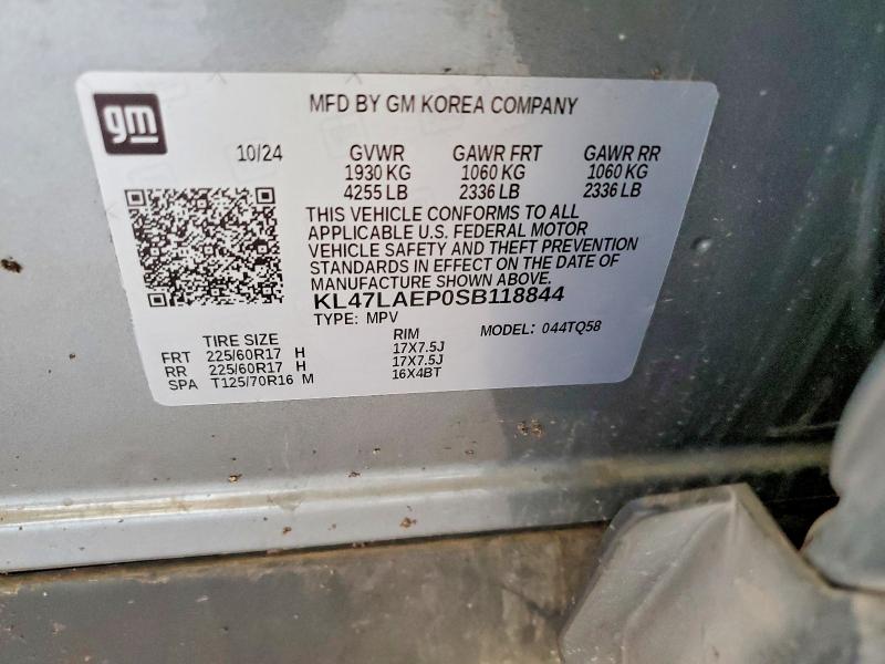 Продажа на аукционе авто 2025 Buick Envista, vin: KL47LAEP0SB118844, номер лота: 55733846