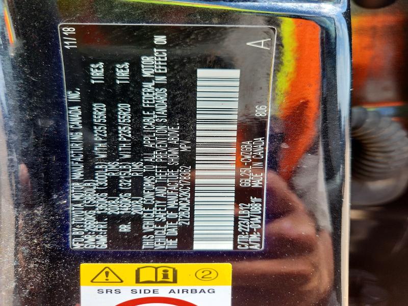 2019 Lexus Rx 350 მანქანა იყიდება აუქციონზე, vin: 2T2BZMCA2KC178362, აუქციონის ნომერი: 58456566