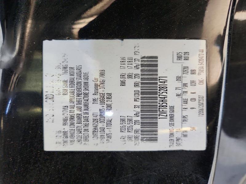 Продажа на аукционе авто 2007 Ford Mustang, vin: 1ZVFT85H475281471, номер лота: 56775126