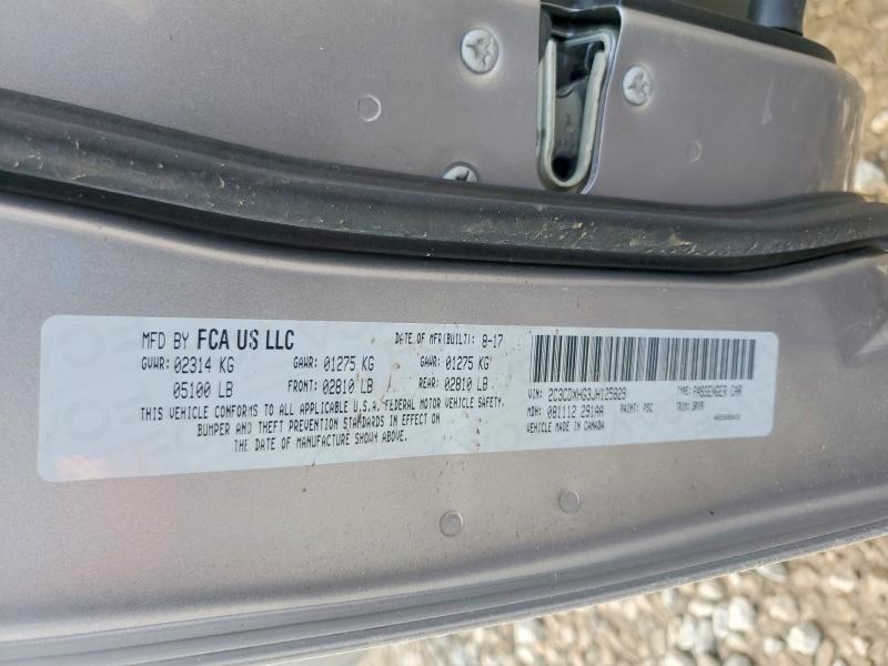 Продажа на аукционе авто 2018 Dodge Charger, vin: 2C3CDXHG3JH125829, номер лота: 57433156