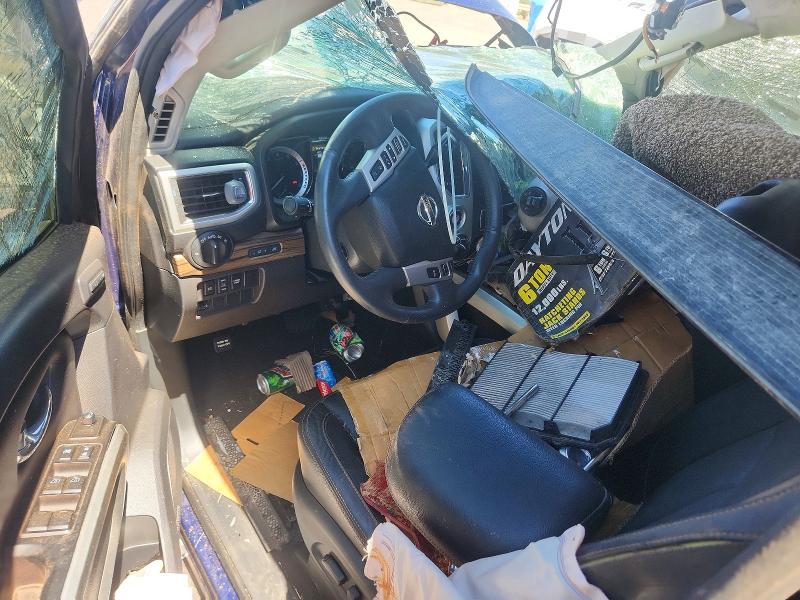 59093786 :رقم المزاد ، 1N6AA1E52HN505805 vin ، 2017 Nissan Titan مزاد بيع