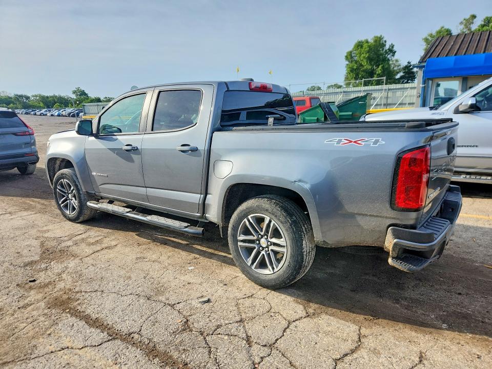 2021 Chevrolet Colorado მანქანა იყიდება აუქციონზე, vin: 1GCGTBEN6M1193695, აუქციონის ნომერი: 57288576
