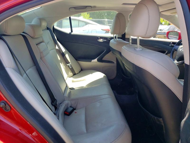2010 Lexus Is მანქანა იყიდება აუქციონზე, vin: JTHBF5C2XA5118206, აუქციონის ნომერი: 56013186