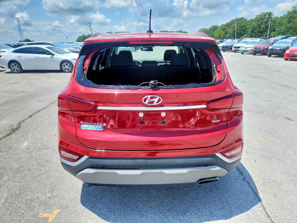 2019 Hyundai Santa Fe მანქანა იყიდება აუქციონზე, vin: 5NMS2CAD0KH001495, აუქციონის ნომერი: 56158356