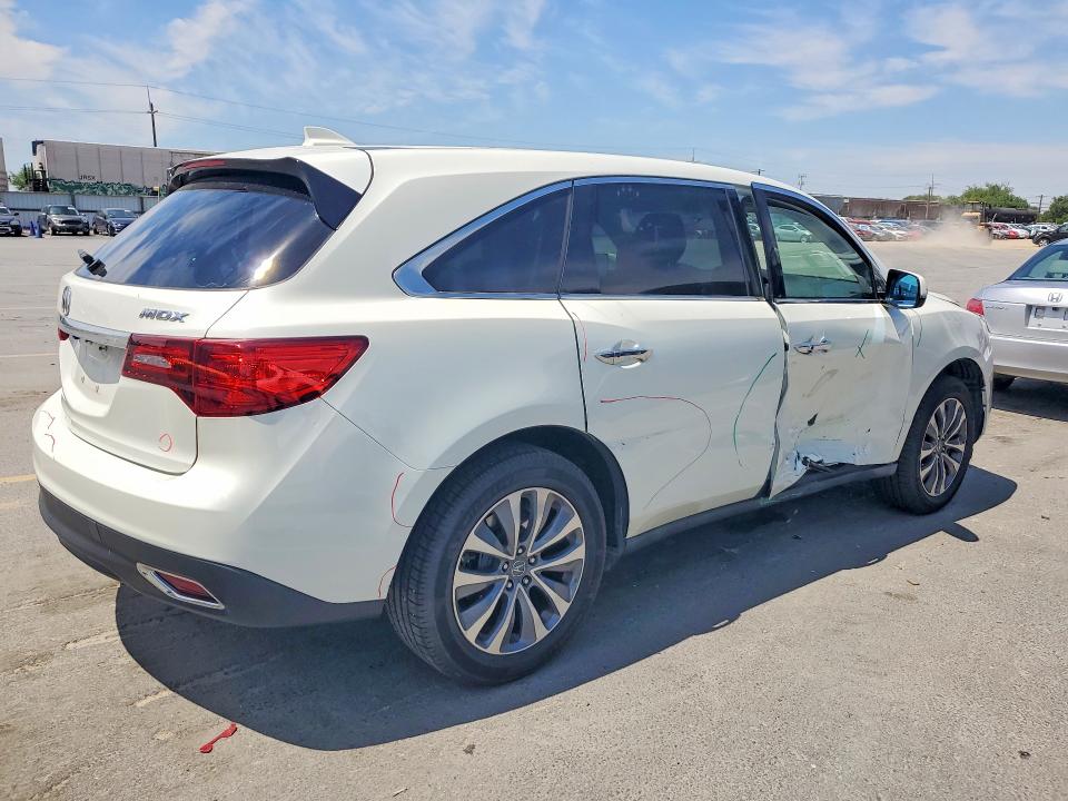 2016 Acura Mdx მანქანა იყიდება აუქციონზე, vin: 5FRYD3H49GB002856, აუქციონის ნომერი: 58600786