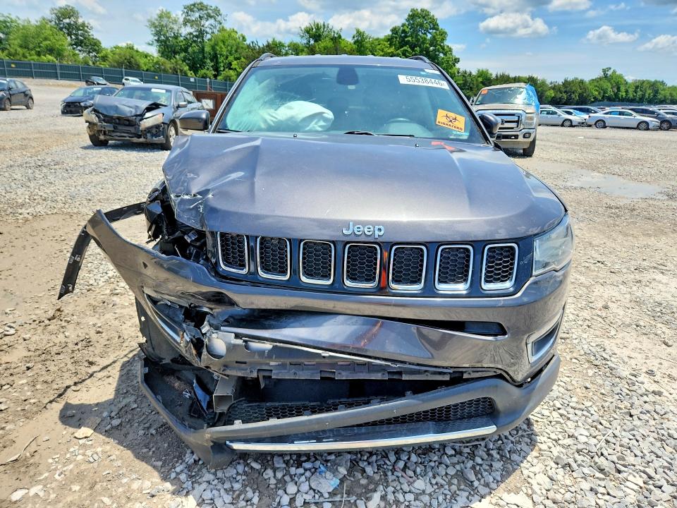 2019 Jeep Compass მანქანა იყიდება აუქციონზე, vin: 3C4NJCCB8KT662707, აუქციონის ნომერი: 55538446