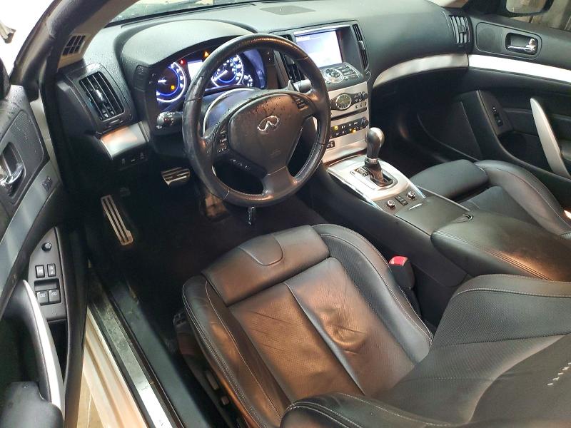 2014 Infiniti Q60 Coupe მანქანა იყიდება აუქციონზე, vin: JN1CV6EL3EM130569, აუქციონის ნომერი: 57533116