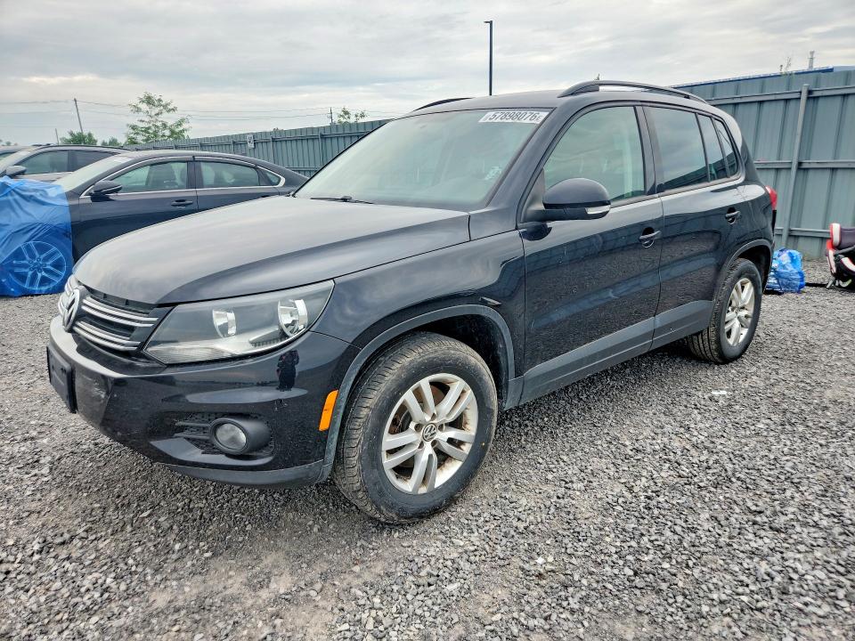 2014 Volkswagen Tiguan მანქანა იყიდება აუქციონზე, vin: WVGKV3AX1EW616362, აუქციონის ნომერი: 57898076