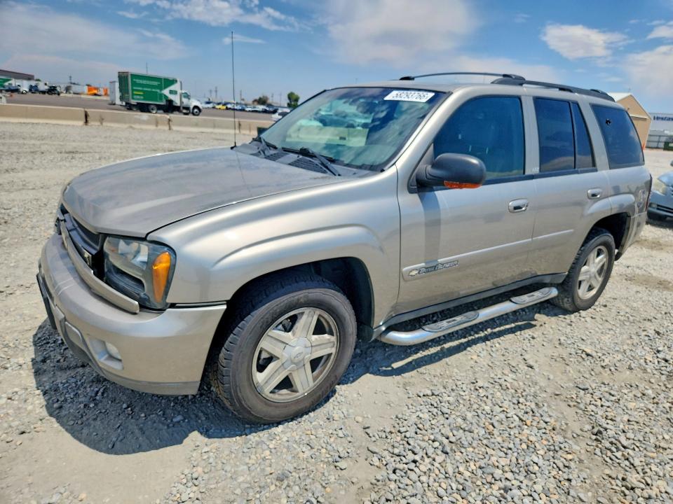 58293766 :رقم المزاد ، 1GNDT13S722476045 vin ، 2002 Chevrolet Trailblazer مزاد بيع