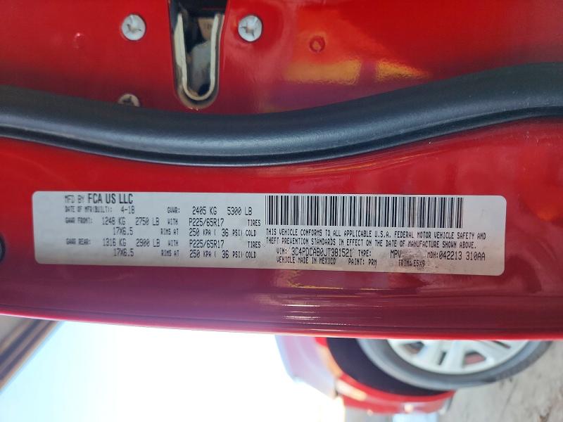 Продажа на аукционе авто 2018 Dodge Journey, vin: 3C4PDCAB0JT381521, номер лота: 56252626