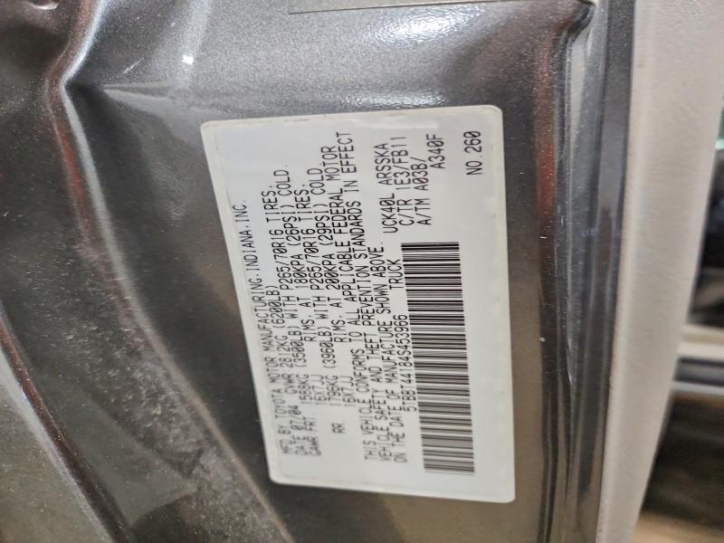 Aukcja sprzedaży 2004 Toyota Tundra, vin: 5TBBT44184S453966, numer aukcji: 55946626