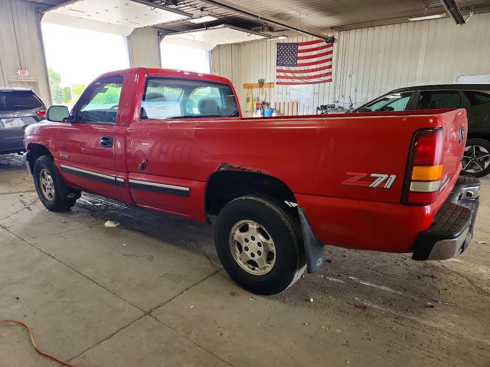 1999 Chevrolet Silverado მანქანა იყიდება აუქციონზე, vin: 1GCEK14T5XE255816, აუქციონის ნომერი: 56349806