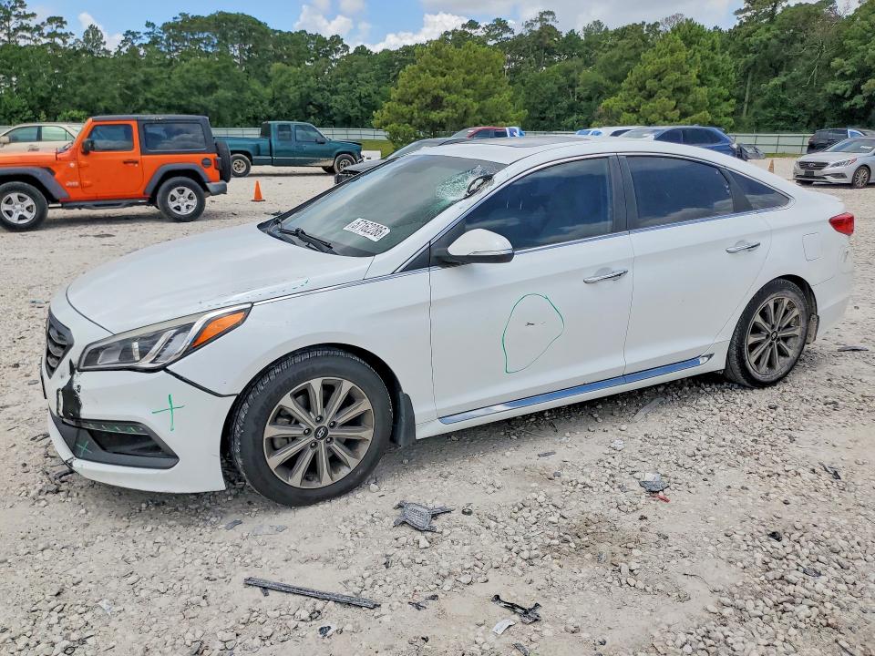 2017 Hyundai Sonata მანქანა იყიდება აუქციონზე, vin: 5NPE34AF3HH483392, აუქციონის ნომერი: 57162286