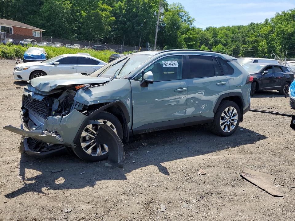 55946356 :رقم المزاد ، 2T3A1RFV9MW222630 vin ، 2021 Toyota Rav4 مزاد بيع