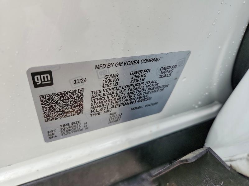 Продаж на аукціоні авто 2025 Buick Envista, vin: KL47LAEP9SB144830, номер лоту: 57725606