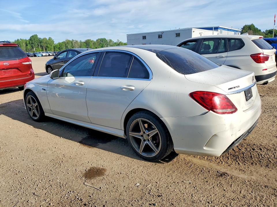 56761076 :رقم المزاد ، 55SWF4KB7FU038848 vin ، 2015 Mercedes-benz C مزاد بيع