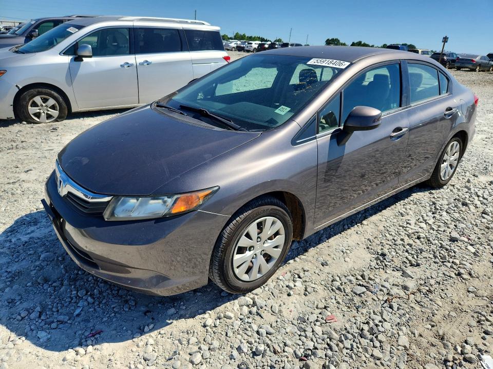 Продажа на аукционе авто 2012 Honda Civic, vin: 19XFB2F54CE043576, номер лота: 55918406