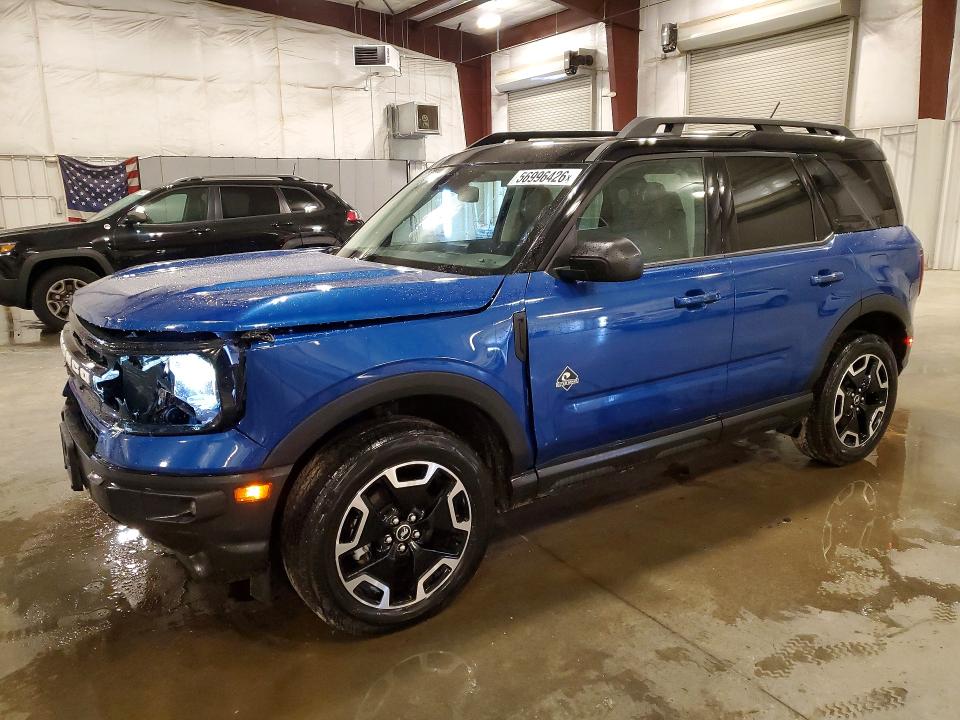 Auction sale of the 2023 Ford Bronco Sport, vin: 3FMCR9C62PRD18618, lot number: 56996426