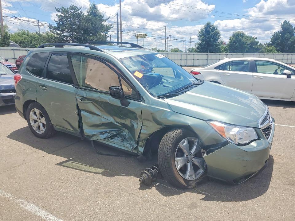 2015 Subaru Forester მანქანა იყიდება აუქციონზე, vin: JF2SJADC7FH825383, აუქციონის ნომერი: 57338166