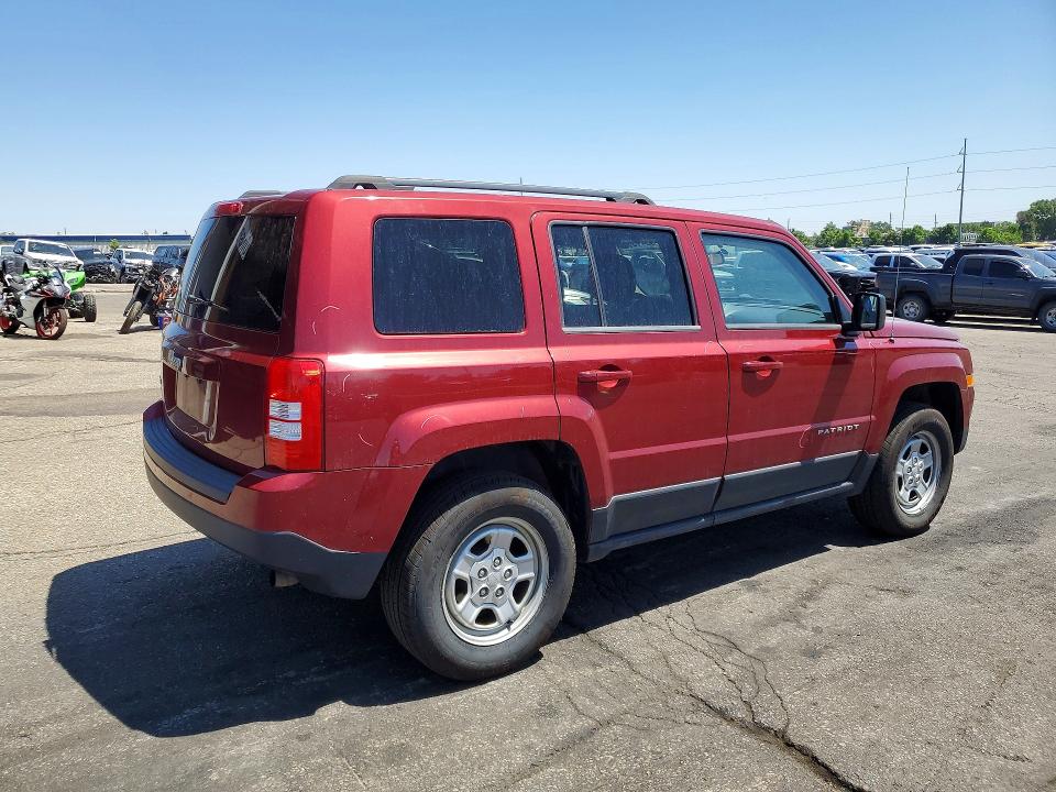 Aukcja sprzedaży 2015 Jeep Patriot, vin: 1C4NJRBB4FD231460, numer aukcji: 57554196