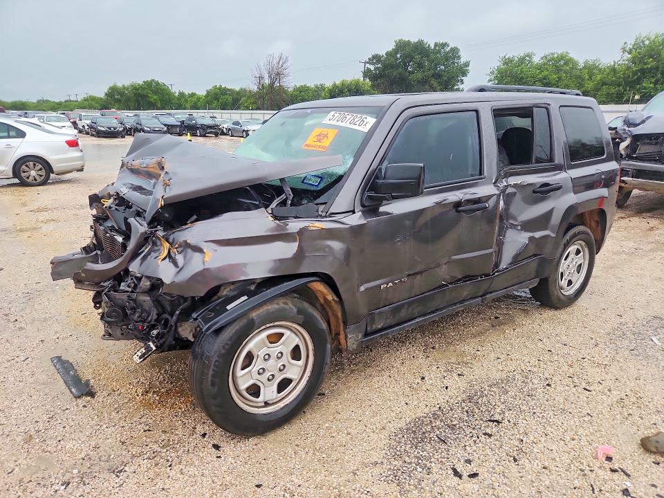 Продажа на аукционе авто 2016 Jeep Patriot, vin: 1C4NJPBAXGD641984, номер лота: 57067826