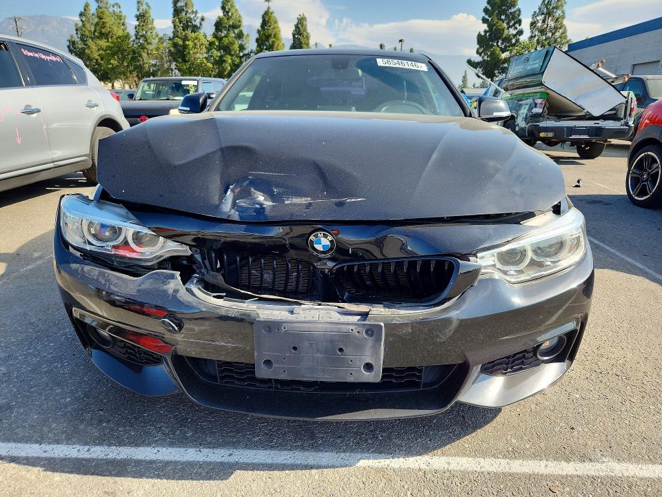 2017 Bmw 430i მანქანა იყიდება აუქციონზე, vin: WBA4R7C30HA078934, აუქციონის ნომერი: 58546146