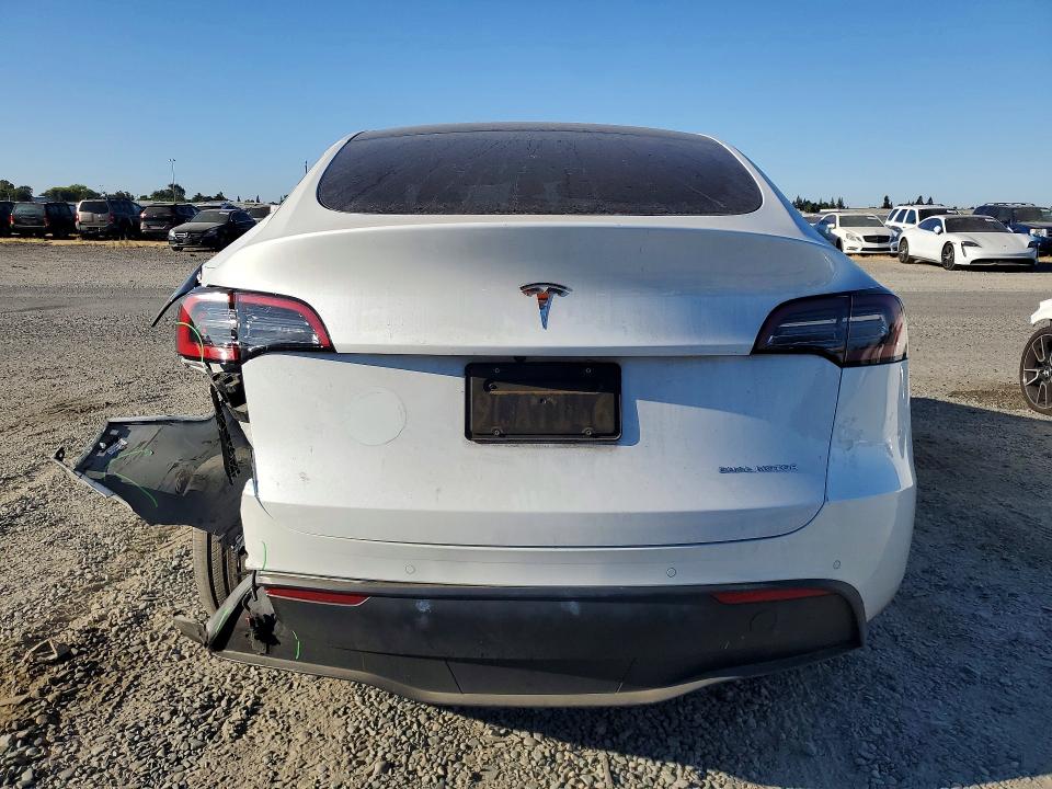 2022 Tesla Model Y მანქანა იყიდება აუქციონზე, vin: 7SAYGAEE1NF489934, აუქციონის ნომერი: 58444246
