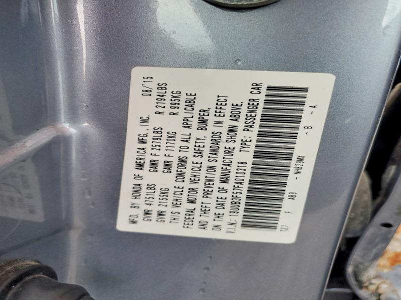 Aukcja sprzedaży 2015 Acura Tlx, vin: 19UUB3F57FA010318, numer aukcji: 56672276
