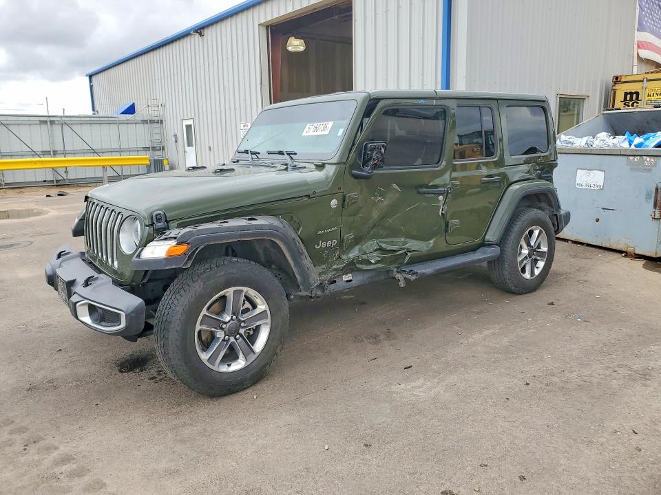 Продаж на аукціоні авто 2021 Jeep Wrangler Unlimited, vin: 1C4HJXEG3MW613733, номер лоту: 57160736