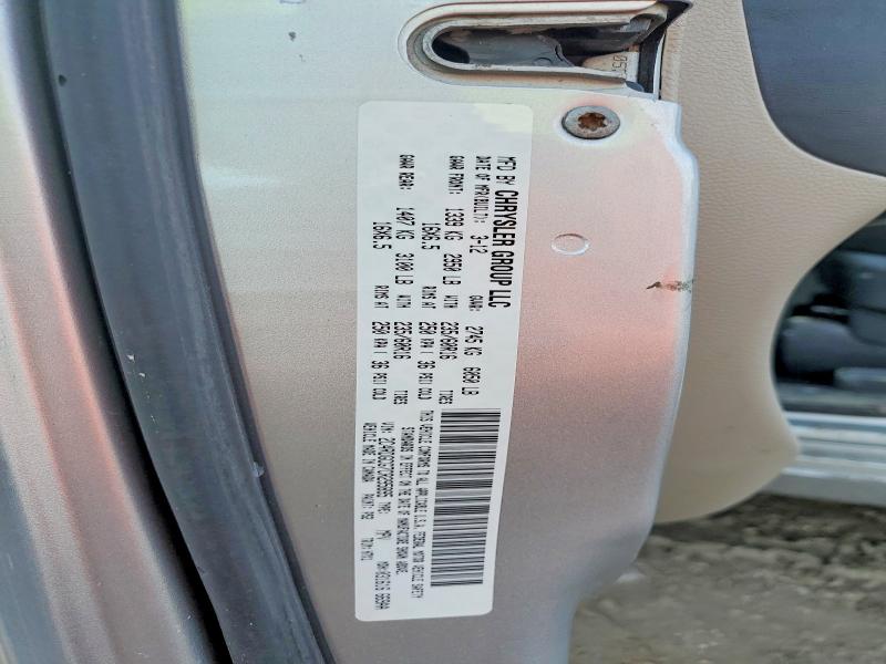 2012 Dodge Grand Caravan მანქანა იყიდება აუქციონზე, vin: 2C4RDGCG7CR295895, აუქციონის ნომერი: 55951436