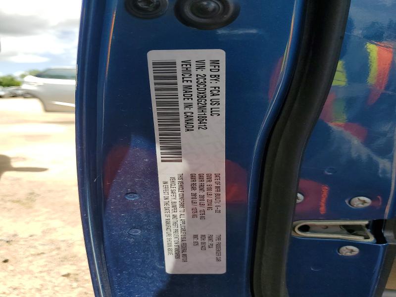 56780646 :رقم المزاد ، 2C3CDXBG2NH186412 vin ، 2022 Dodge Charger مزاد بيع