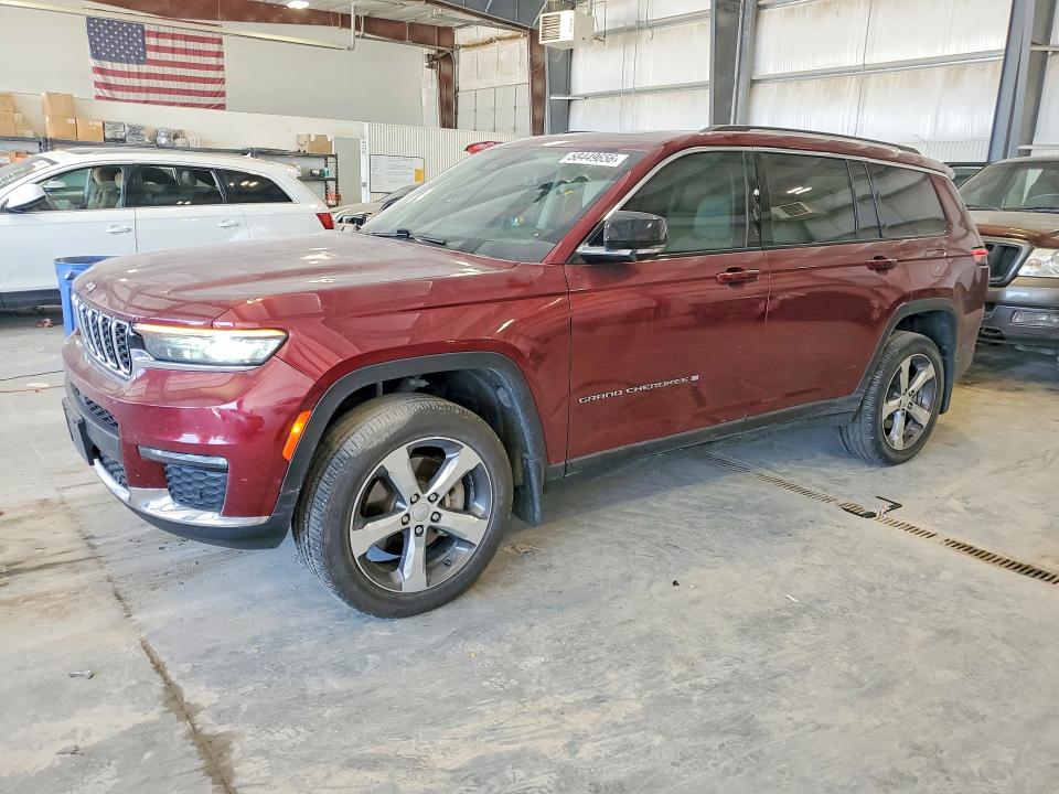 2021 Jeep Grand Cherokee მანქანა იყიდება აუქციონზე, vin: 1C4RJKBG2M8117211, აუქციონის ნომერი: 58449656