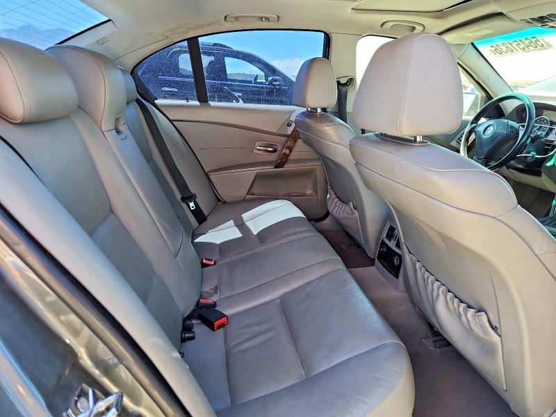 56451836 :رقم المزاد ، WBANE53586CK83800 vin ، 2006 Bmw 525 مزاد بيع