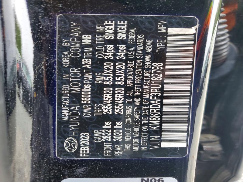 59004946 :رقم المزاد ، KM8KRDAF3PU182798 vin ، 2023 Hyundai Ioniq 5 مزاد بيع