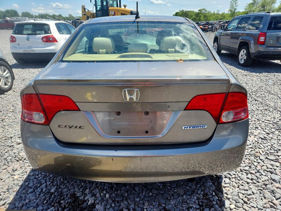 58197446 :رقم المزاد ، JHMFA36216S022442 vin ، 2006 Honda Civic مزاد بيع